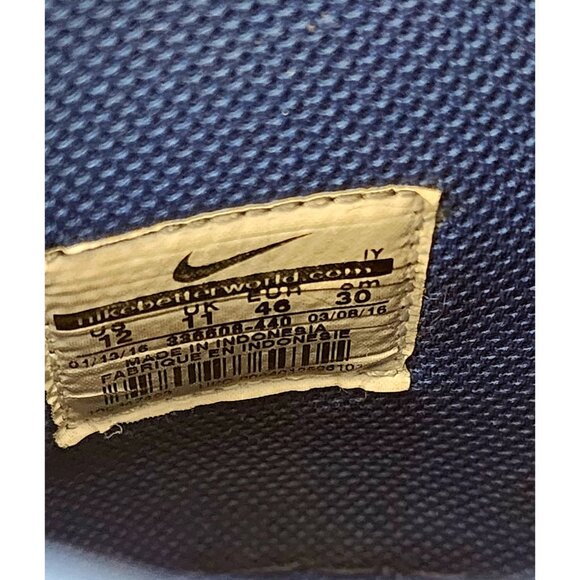 Nike Big Nike High Game Royal 336608-440 Men’s 12 Blue Leather 2016 INVRM - Picture 2 of 8